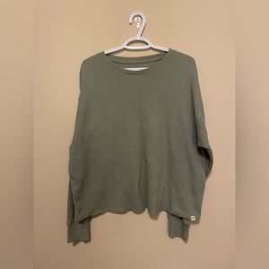Roots - Waffle Top - Green - XL